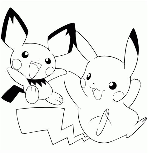 picachu para pintar|Dibujos de Pikachu para imprimir, pintar y colorear